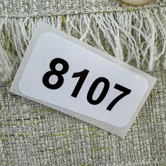 Avec Les Filles Green Textured Tweed Suit Vest Fringe Pockets V-Neck Size Small - Picture 13 of 13